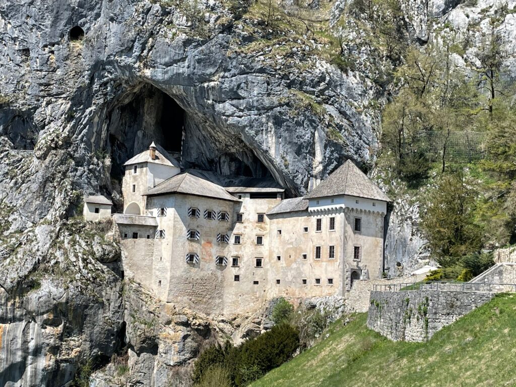 Historic Predjama Castle Slovenia