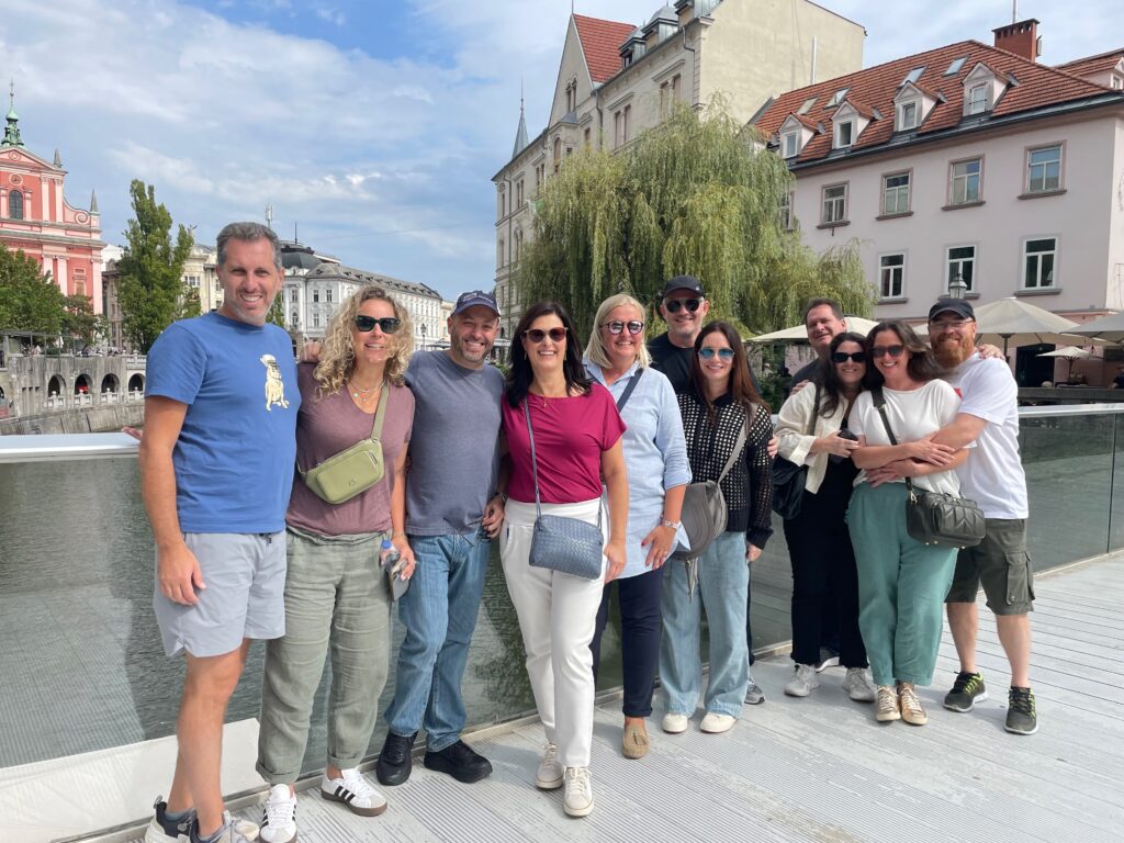 tour privado a pie en Ljubljana con guía local Nina Regina
