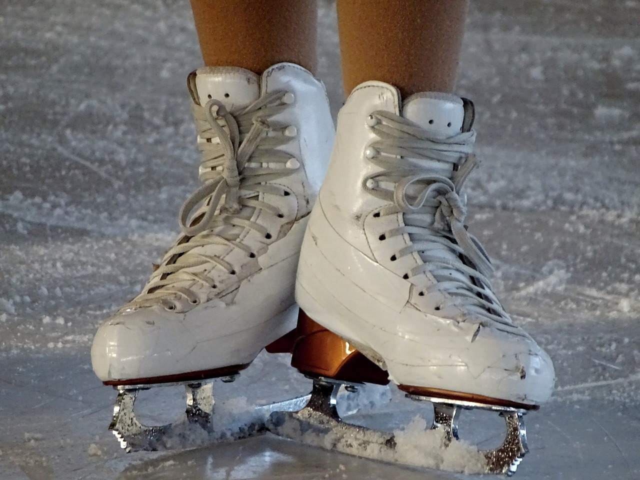 Ice skating in Ljubljana